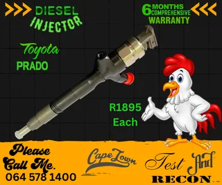 Toyota Prado diesel injectors