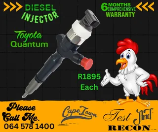 Toyota Quantum diesel injectors