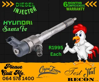 Hyundai Santa Fe diesel injectors