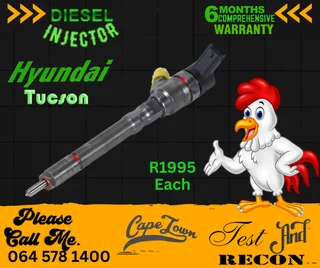 Hyundai Tucson diesel injectors