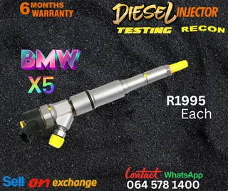BMW X5 diesel injectors