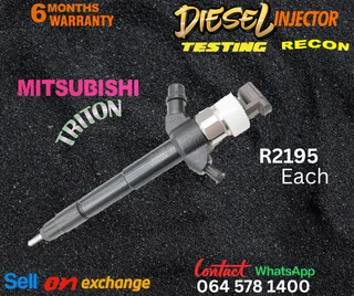 Mitsubishi Triton diesel injectors