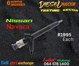 Nissan Navara diesel injectors