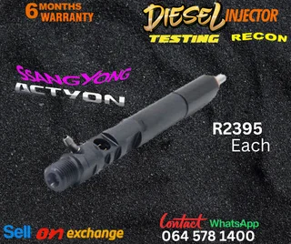 Ssangyong Actyon diesel injectors