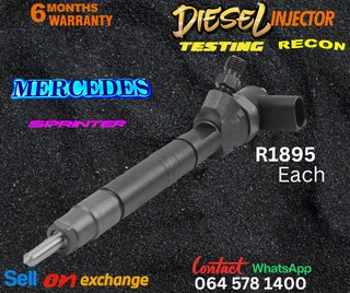 Mercedes Sprinter diesel injectors