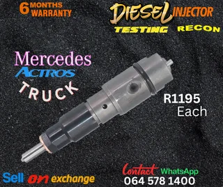 Mercedes Actros Truck diesel injectors