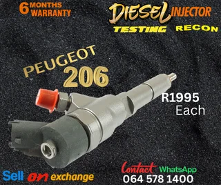 Peugeot 206 diesel injectors