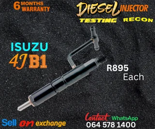 Isuzu 4JB1 diesel injectors