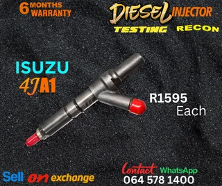 Isuzu 4JA1 diesel injectors