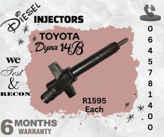 Toyota Dyna 14B diesel injectors
