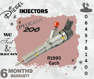 Peugeot 206 diesel injectors