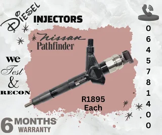 Nissan Pathfinder diesel injectors
