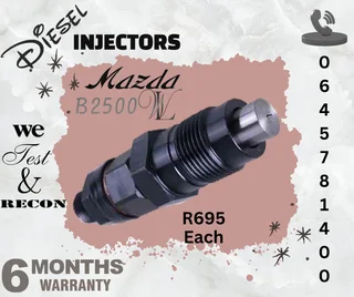 Mazda B2500 WL diesel injectors