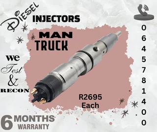 Man Truck diesel injectors