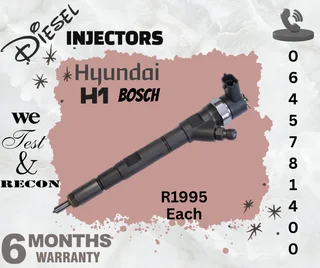 Hyundai H1 Bosch diesel injectors