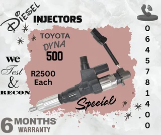 Toyota Dyna 500 diesel injectors