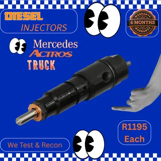 Mercedes Actros Truck diesel injectors