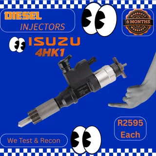 Isuzu 4HK1 diesel injectors