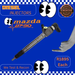 Mazda BT50 diesel injectors