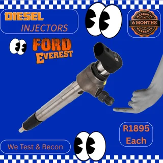 Ford Everest diesel injectors