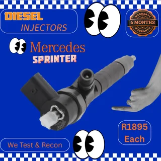 Mercedes Sprinter diesel injectors