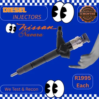 Nissan Navara diesel injectors