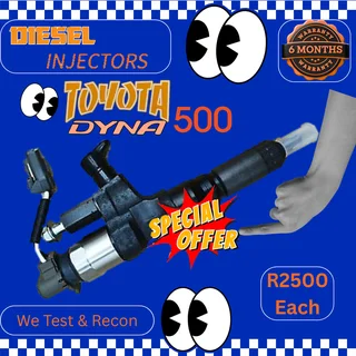 Toyota Dyna 500 diesel injectors