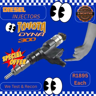 Toyota Dyna 300 diesel injectors