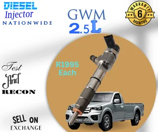 GWM 2.5 diesel injectors