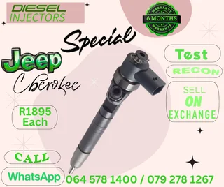 Jeep Cherokee diesel injectors
