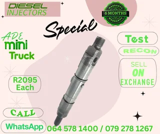 Ade Mini Truck diesel injectors