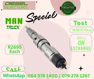 Man Truck diesel injectors