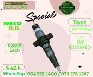 Iveco diesel injectors