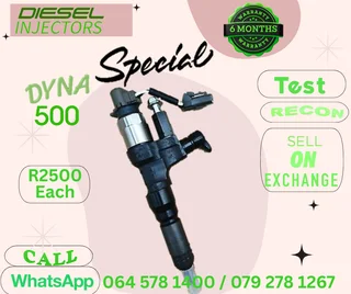 Toyota Dyna 500 diesel injectors