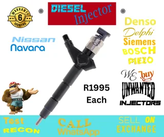 Nissan Navara diesel injectors
