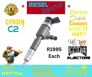Citroen C2 diesel injectors