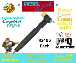 Chevrolet Captiva Delphi diesel injectors