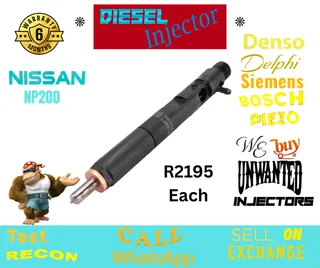 Nissan NP200 diesel injectors