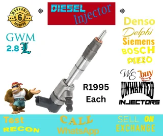 GWM 2.8 L diesel injectors