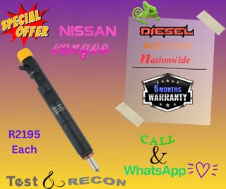 Nissan Kangoo diesel injectors