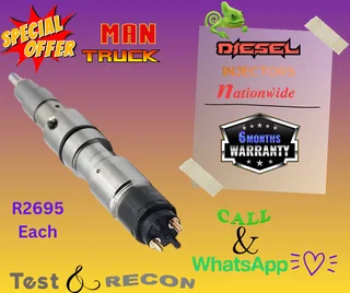 Man Truck diesel injectors