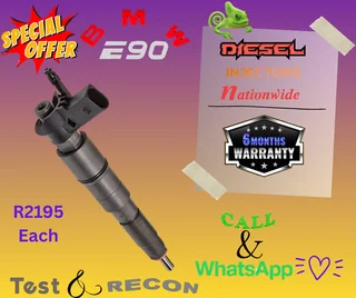 BMW E90 diesel injectors