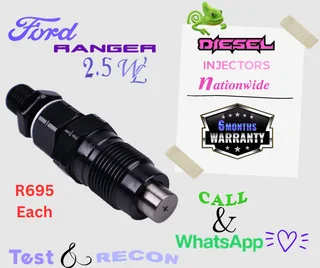 Ford Ranger 2.5 WL diesel injectors