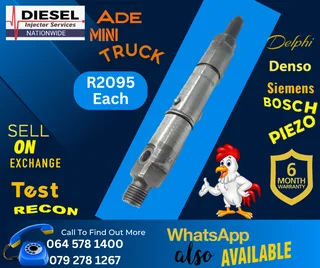 Ade Mini Truck diesel injectors