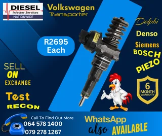VW Transporter diesel injectors