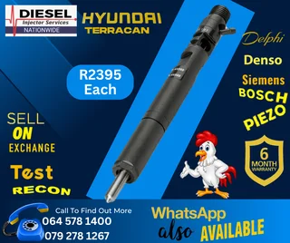 Hyundai Terracan diesel injectors