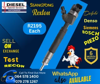 Ssangyong Rexton diesel injectors