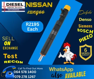 Nissan Kangoo diesel injectors