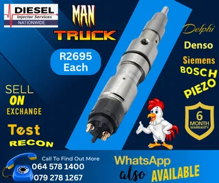 Man Truck diesel injectors