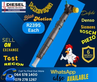 VW Bluemotion diesel injectors